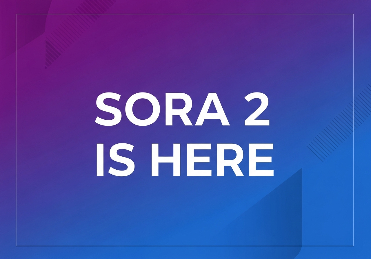 Sora 2 announcement - AI video generation